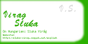 virag sluka business card